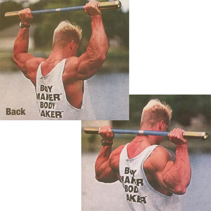 Bodymaker Pulldowns Behind the Neck